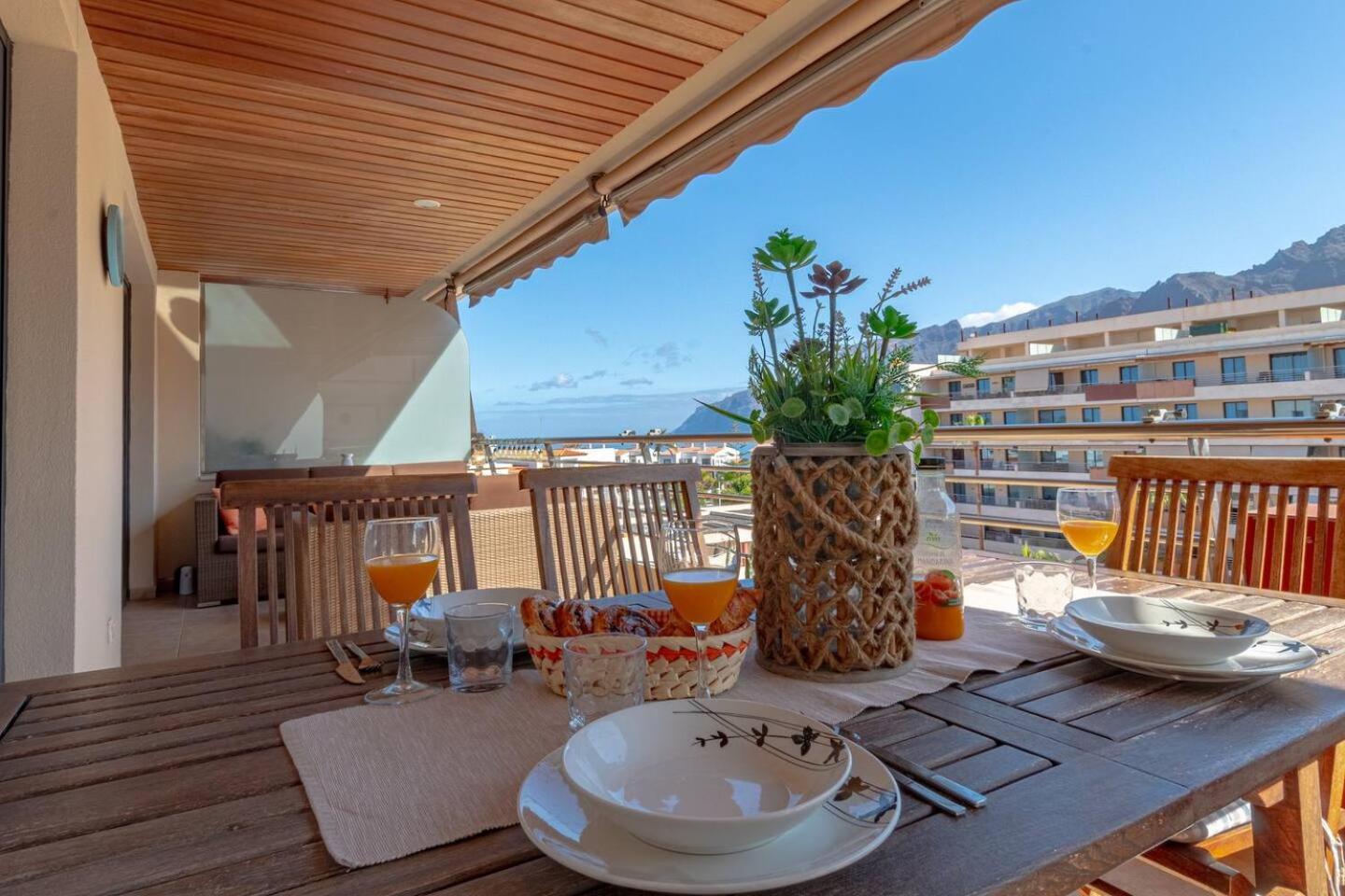 Top Floor Ocean View Apt By Dream Homes Tenerife プエルト・デ・サンティアゴ エクステリア 写真